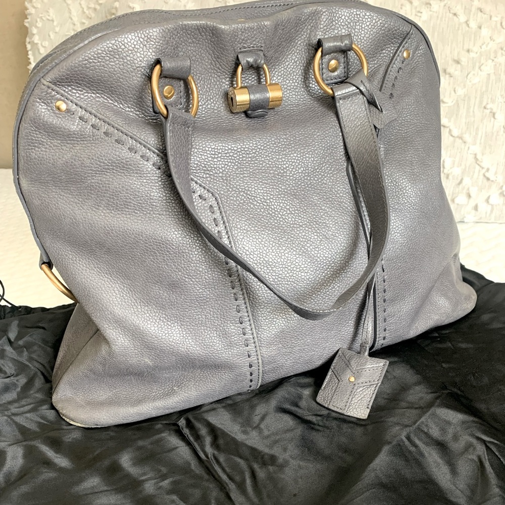 Auth YSL Muse Tote Bag